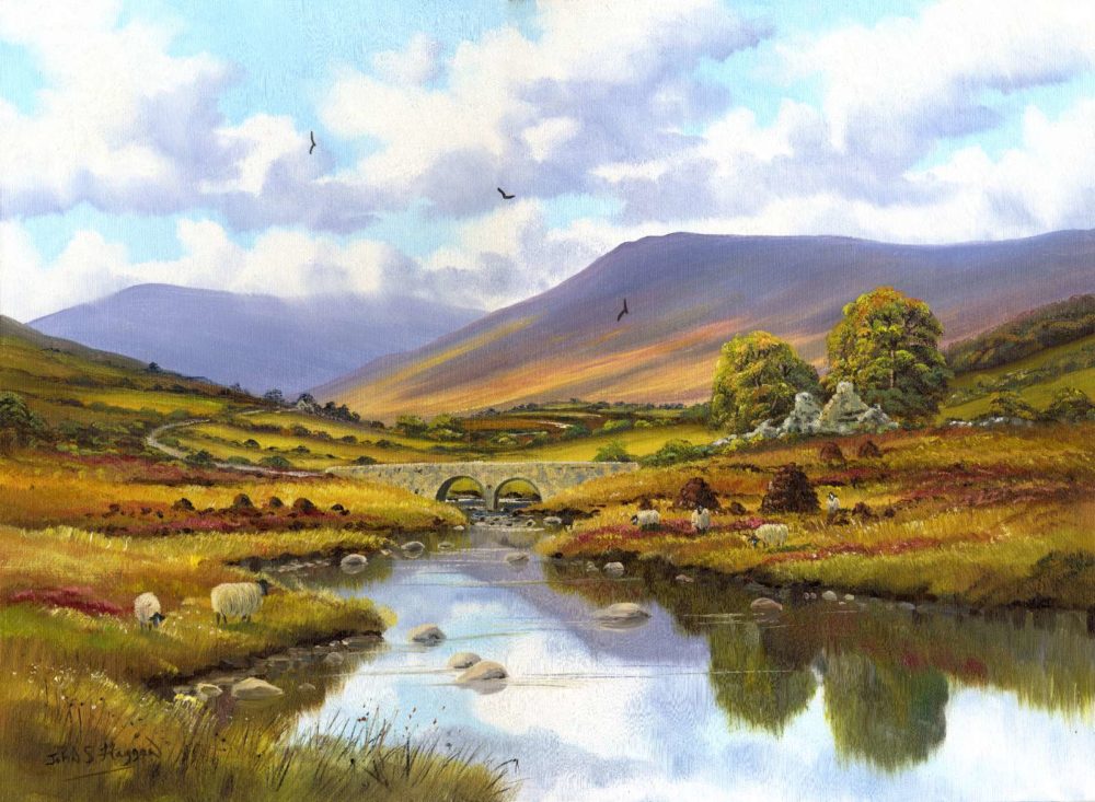 Sheep In The Glenelly Print (0078)
