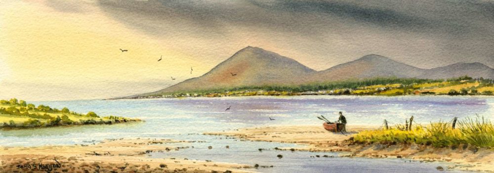 The Mournes At Dundrum Bay Print (LNG006)