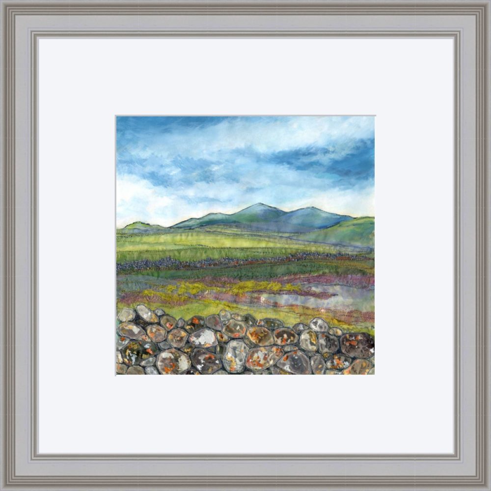 The Mournes Print in Grey Frame