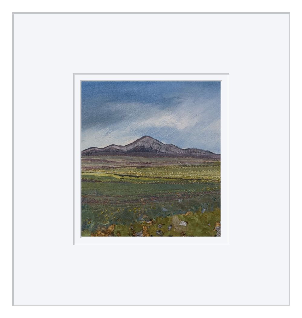 The Mournes in White Frame