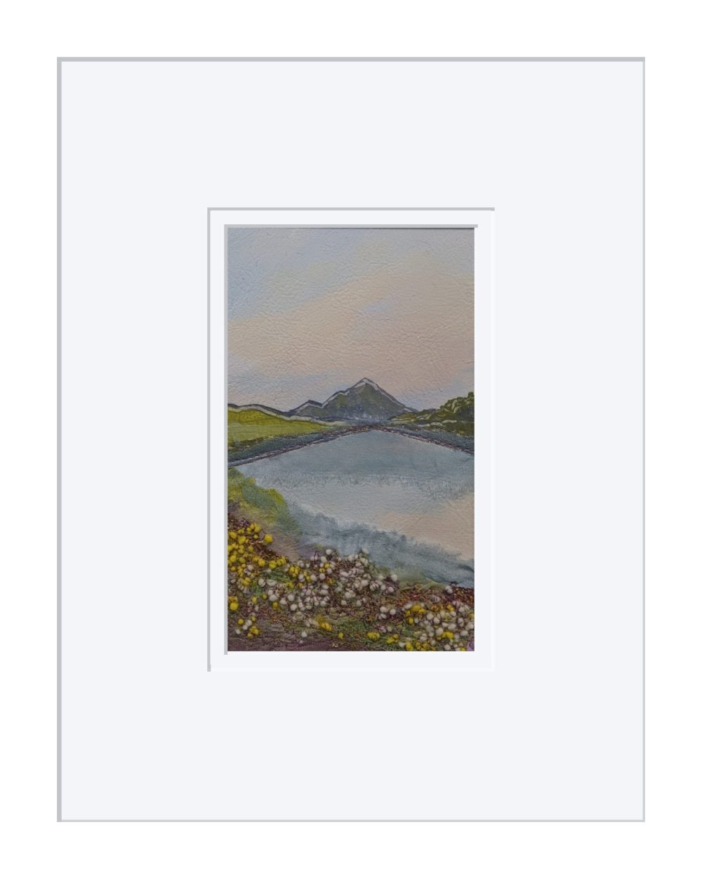 Errigal, Donegal In White Frame