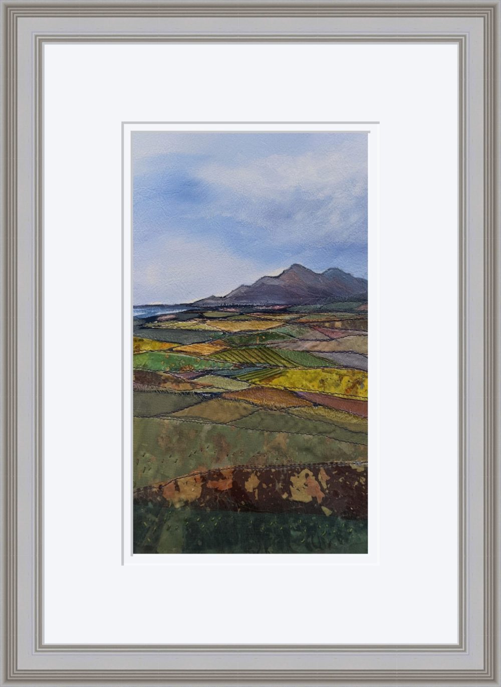 Mourne View In Grey Frame