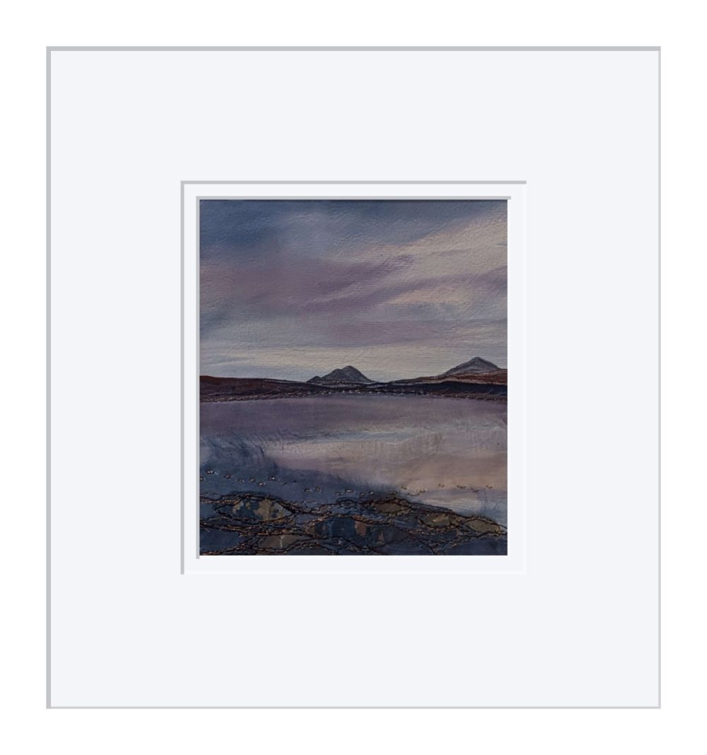 Donegal In White Frame