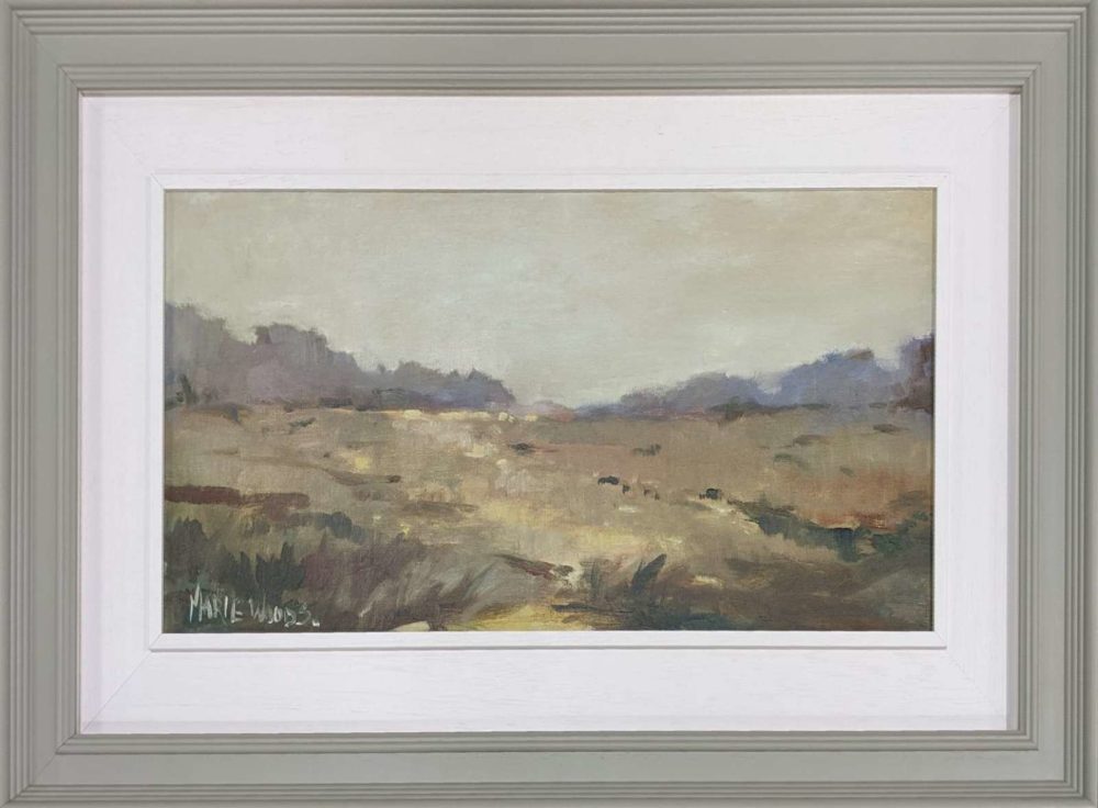 The Meadow In Light Brown Frame