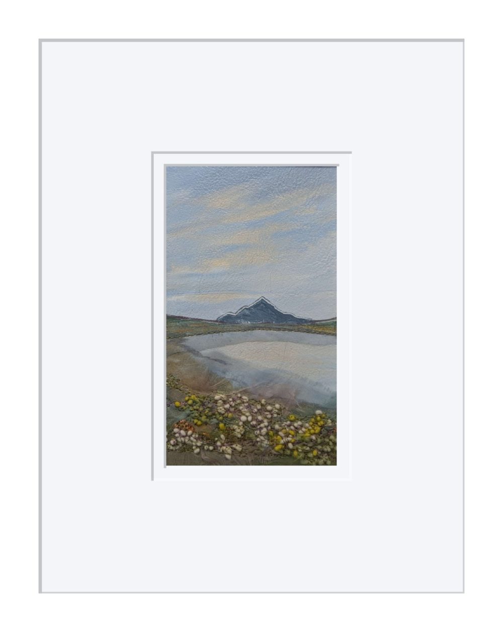 Donegal In White Frame