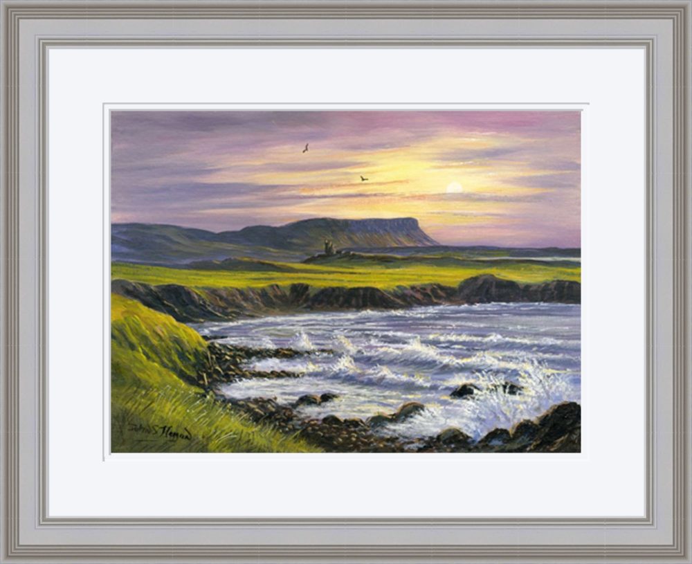 Mullaghmore Print In Grey Frame