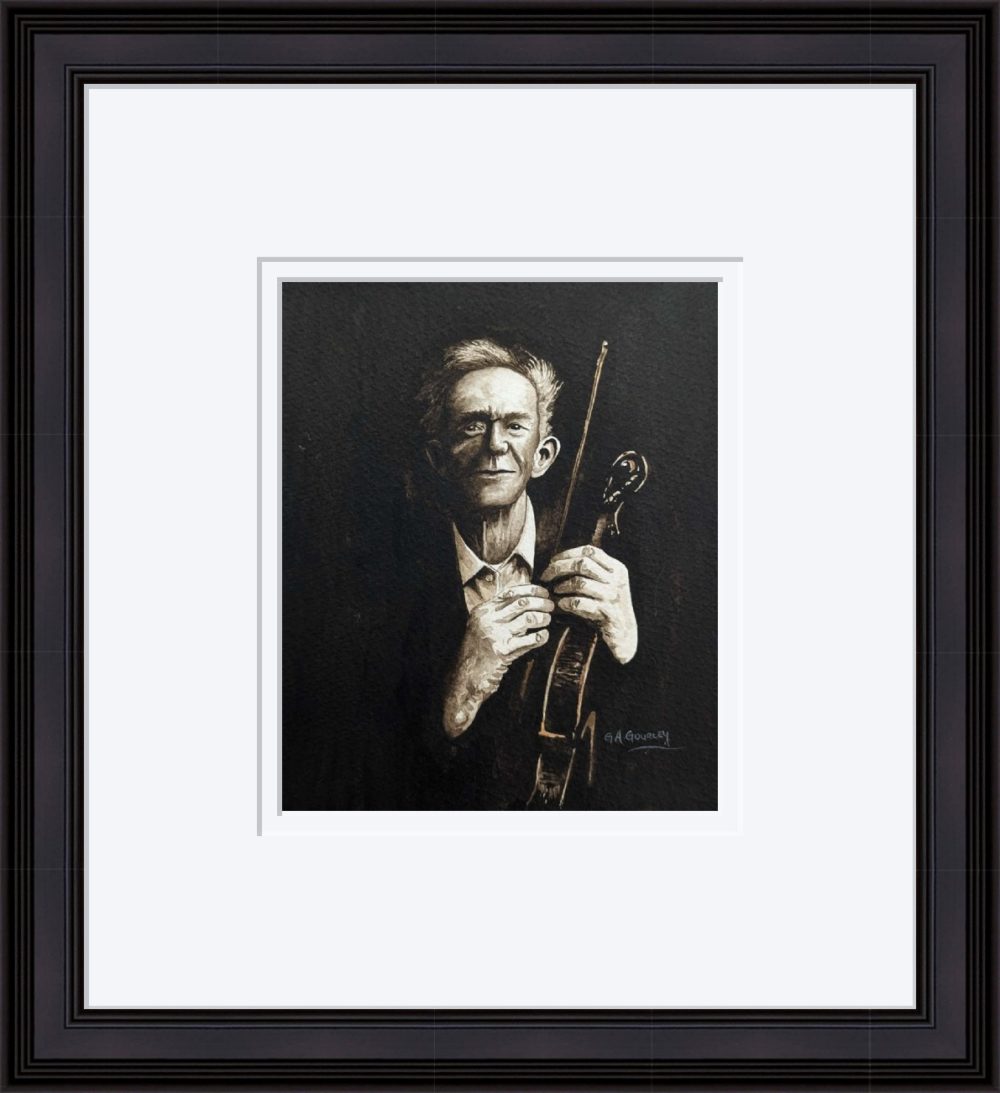 Fiddler In Black Frame