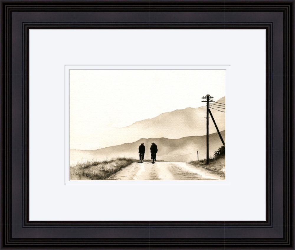 Two's Company In Black Frame